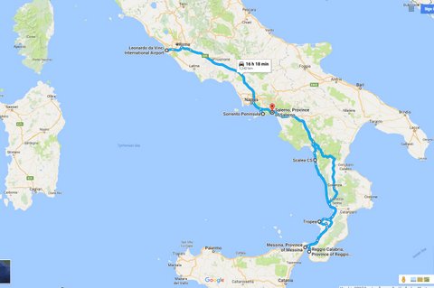 Road Trip Italy Lazio Campania Calabria Sicily Chef Franco