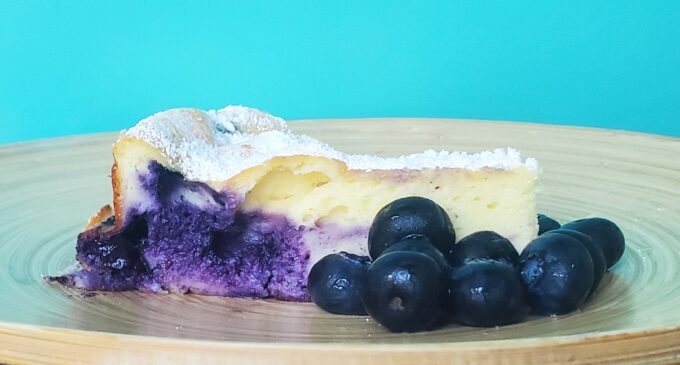 Blueberry Greek Yogurt Cake